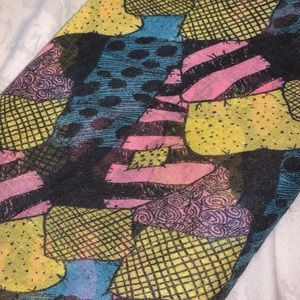 Rag doll pattern scarf 🧣